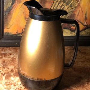 MCM gold pitcher